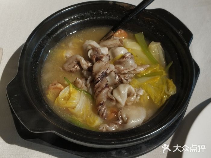 潮荟·经典潮州菜白菜鱼鳔煲图片