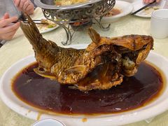 罾蹦鲤鱼-奥华餐厅·老张记(台基厂店)