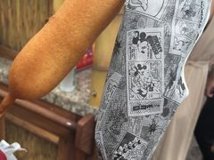 玉米热狗-烘焙小餐车