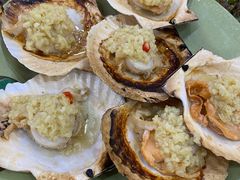 招牌蒜蓉烧贝-贞姨美食·老字号海鲜大排档