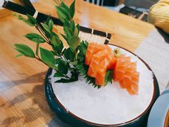 三文鱼刺身-樱の千渡日式料理·铁板烧•烧鸟(金盛田广场店)