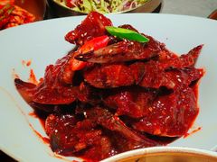-草家酱蟹炭火烤肉店(珲春南路一店)