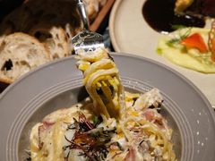 烟熏肉蘑菇奶油面-第101座花园餐厅(湖滨88店)