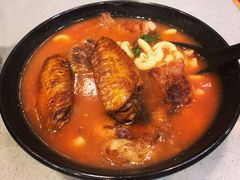 番茄浓汤鸡翅猪扒通粉-华嫂冰室(尖沙咀店)