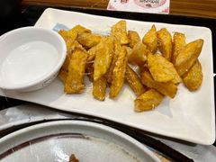 拔丝地瓜-东北哈尔滨酱骨头馆房掌柜铁锅炖