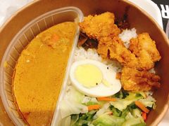椰香咖喱鸡块饭-德克士(前门店)
