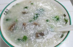 Gai Lan Pork Rib Porridge
