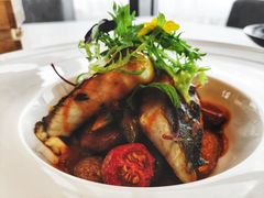 香煎海鲈鱼-Flame秀扒房西餐厅·石家庄希尔顿酒店
