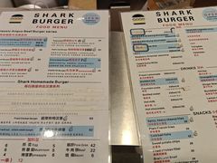 菜单-shark burger·鲨鱼汉堡(交子大道店)
