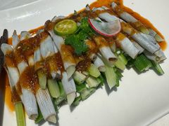 秋葵拌沙虫-黑明餐厅(白鹭洲店)