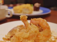 天妇罗炸虾-源·咖啡自助餐厅·海鲜·烧烤·三文鱼(海口华彩洲际酒店)