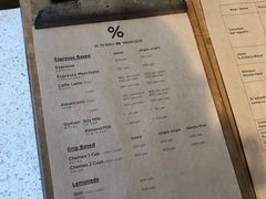 菜单-% Arabica(京都东山店)