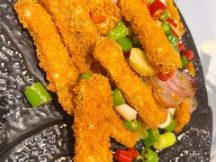脆皮蕨粑炒腊肉-泉味道贵州厨房(三里河店)