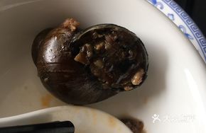 Bamboo Snail Stuffed with Meat