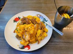 滑蛋虾仁猪颈饭-新记美食(关闸店)