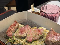 现刨黄油芝士雪花牛排-一沙一城·岩烤牛扒(深圳首店)