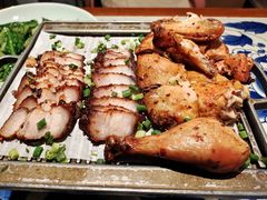 绿茶烤肉烤鸡双拼-绿茶餐厅(光谷世界城步行街店)