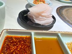 腌萝卜片-猪啊牛呀羊啊铜盘烤肉(正大广场店)