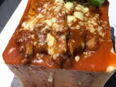 茄汁鸡扒大金砖焗饭-锦园春香港茶餐厅(西海湾旗舰店)