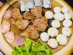 -老姐石板烧烤+铜炭火锅(总店)