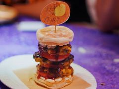 牛肉双芝士汉堡-野草莓自由市场