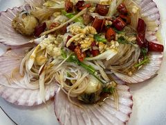 油泼扇贝-来之顺海鲜菜馆·青岛菜·始于1993(栈桥店)