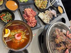 -啊美丽炭火烤肉(滑翔一店)