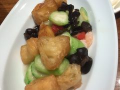 海味丝瓜烩油条-北京老铺烤鸭(西稍门店)