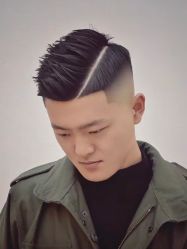 -海文先生国潮烫染男士理发馆