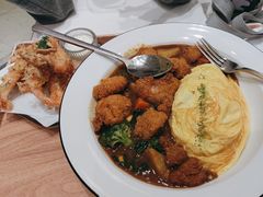 炸鸡块咖喱蛋包饭-池奈·咖喱蛋包饭(熙地港店)