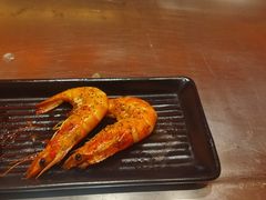 椒盐烤虾-赤坂亭·M9和牛烧肉·铁板烧·日料398放题(长泰广场店)