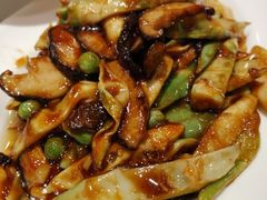 虾子春笋烧香菇-万荣烤鸭店·北京菜(天坛店)