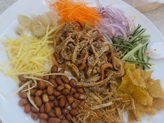 七彩捞起猪肚丝-水乡人家私房菜(逢简店)