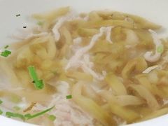 榨菜肉丝汤-怡园饭店-餐厅(四望亭店)