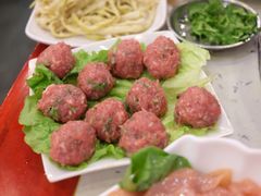 香菜牛肉丸-朱氏胖子烂火锅(洪崖洞店)