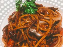 黑椒牛柳意面-陌上花儿·音乐西餐吧(和平店)