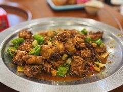 小炒鸡肉-一品半亩园水饺(新城路店)