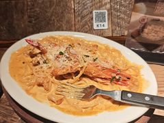 明虾辣酱奶油意面-Professor Lee (K11艺术中心店)