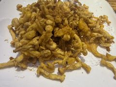 炸蘑菇-一盏明灯全素斋(殊像寺店)