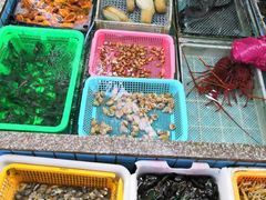 -霞涌市场海鲜摆卖区