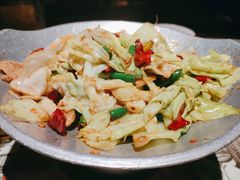 干锅包心菜-绿茶餐厅(松江万达店)