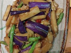 豆角烧茄子-我家福厨(万达中餐厅店)