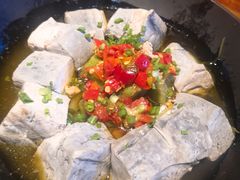 苋菜梗蒸臭豆腐-大牌大·传统杭帮菜(湖滨店)