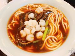 虾爆鳝面-奎元馆.百年奎元.非遗传承(西湖边的解放路店)