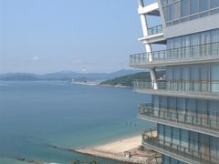 房间看出去的景色-深圳大梅沙京基洲际度假酒店