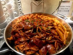 童子蟹油酱炒年糕-新发展亚太JW万豪酒店·福苑咖啡厅