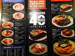 菜单-Pancakes on the rocks(Darling Harbour)