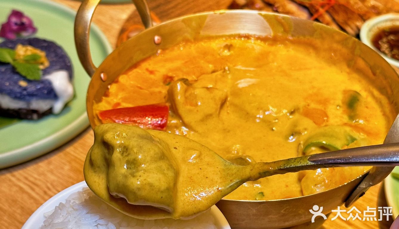 🔥米其林泰国菜餐厅，咖喱都被你玩出神了‼️