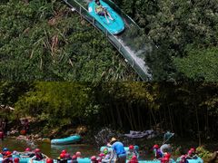 -龙井峡漂流