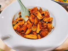 腊八蒜烧肥肠-那家小馆•北京菜•烤鸭(香山店)